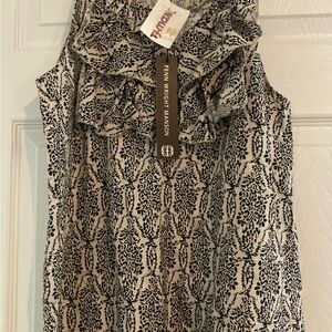 Fenn Wright Manson Monochrome Patterned Blouse